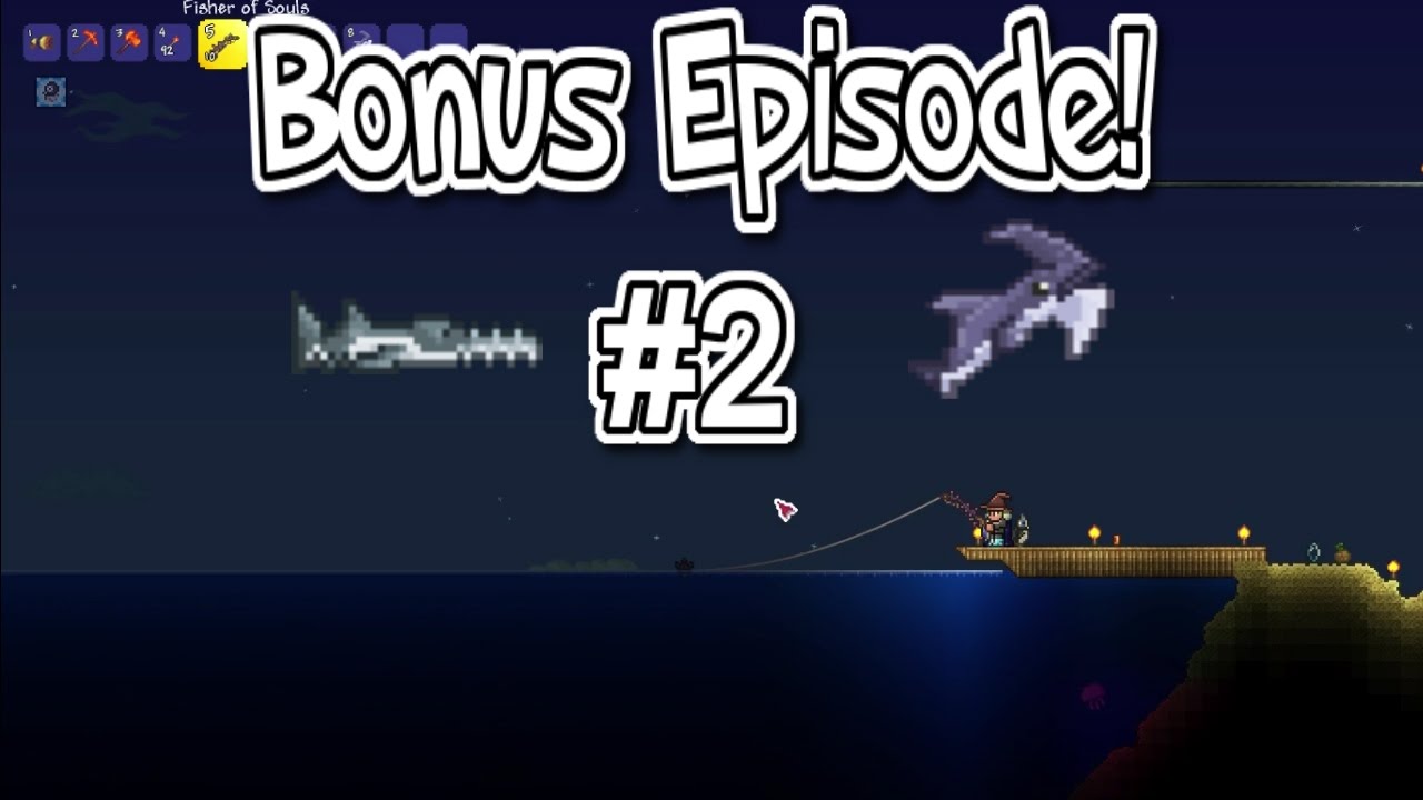 Terraria (Expert Mode) BONUS! Awesome Fishing Loot! YouTube