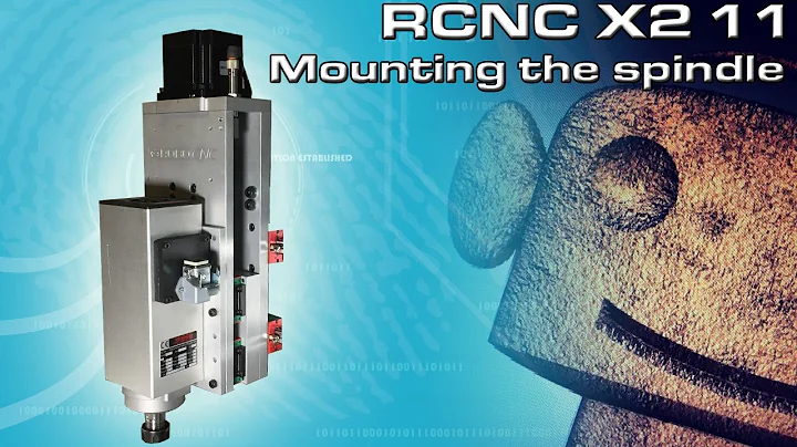 RCNC X2 Router 11: Mounting the HF-Spindle to the Z-axis