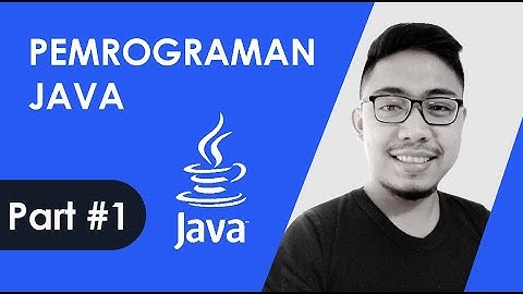 #1 Pemrograman Java Dasar - Tipe Data
