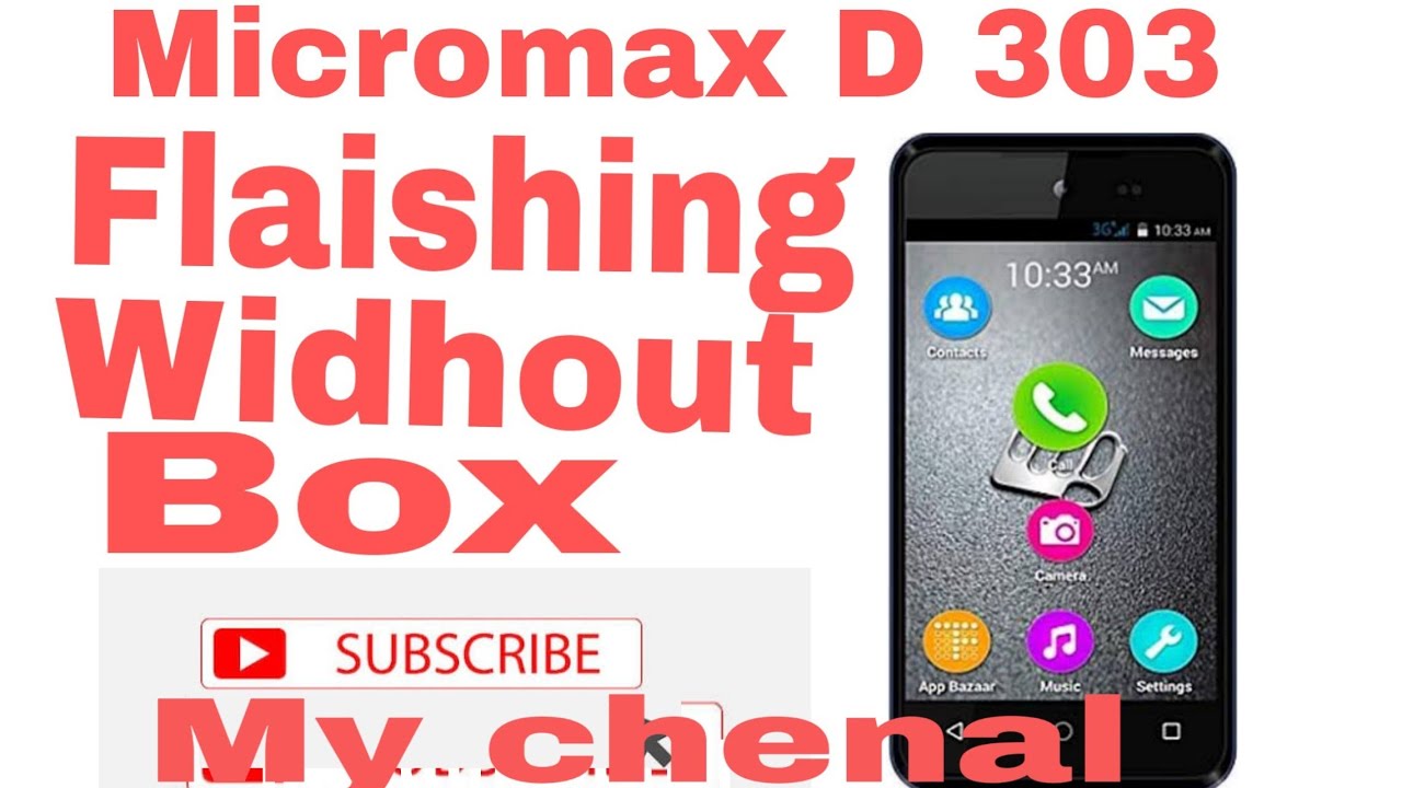 Micromax D303 flashing  Without box by easy method