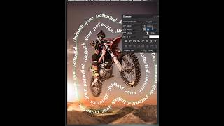 Text Path Photoshop #photoshop #text #path #shorts #photoshoptutorial #youtubeshorts