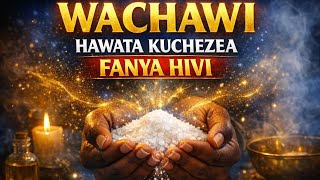 FANYA HIVI KUONDOA UCHAWI KWENYE MWILI WAKO WEWE NA FAMILIA YAKO.NA WACHAWI HAWATAKUCHEZEA#cleansing