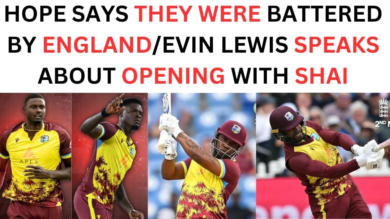 Captain Shai Hope speaks on getting it right before the World Cup/Evin Lewis