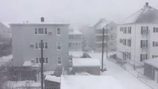 Winter Storm Niko Time-lapse  - Fall River, MA