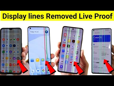 How To Remove Problem Screen how to fix display line problem | how to remove lines from phone screen ...