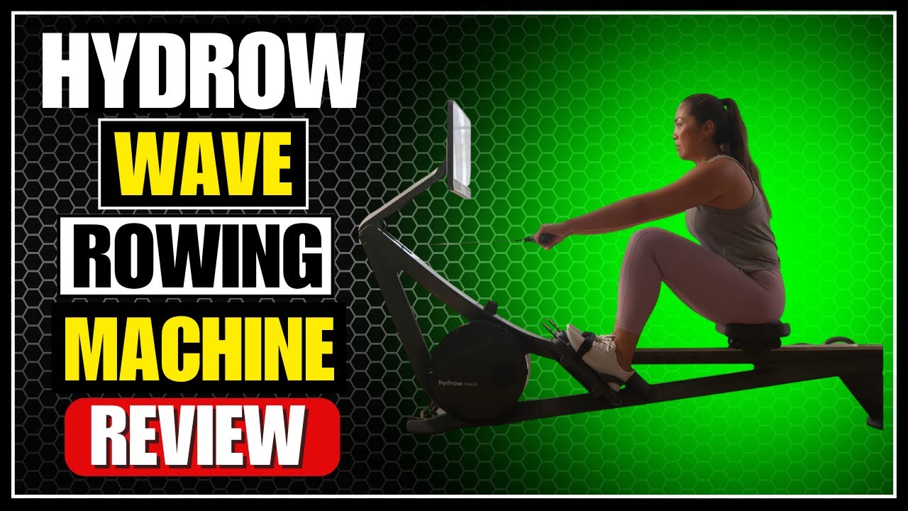 Wave Rowing Machine Hydrow Wave Rowing Machine Review - YouTube
