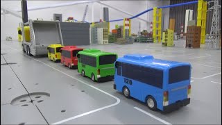 Tayo The Little Bus Car Carrier Toys Play 꼬마버스 타요 캐리어카 장난감 놀이
