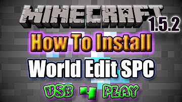 How To Install World Edit Single Player Commands for Minecraft 1.5.2