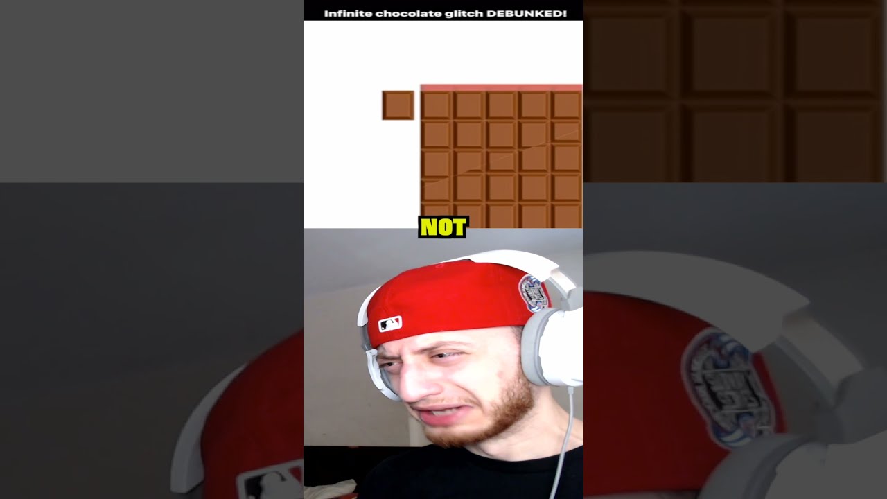 Infinite Chocolate Glitch Debunked Shorts Short Memes Meme