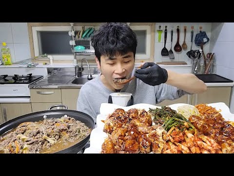 꽃돼지 인천 <strong>선화식당</strong> 소불고기 파김치 타코야끼 한식먹방[korean food]mukbang Eating show 吃播