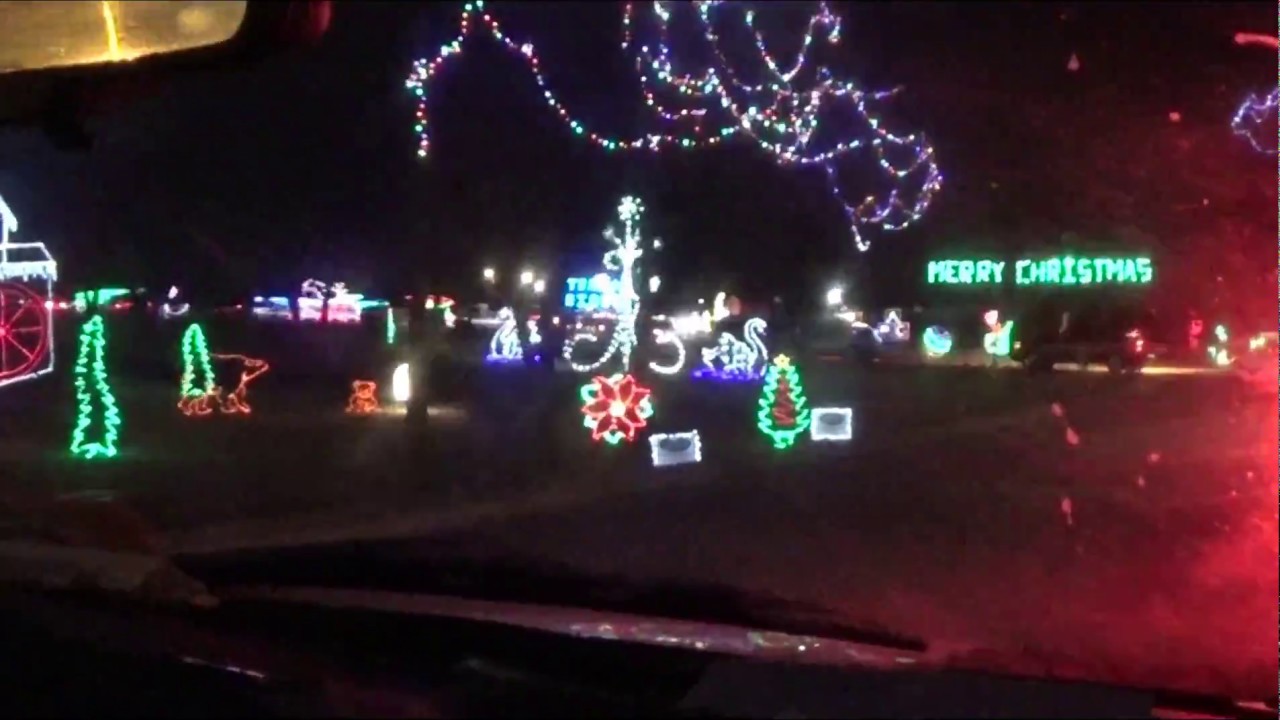 Christmas lights Yukon 2017 YouTube