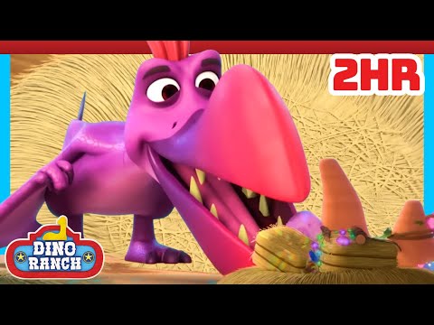 Stormwing’s Nest Trouble & Baby Ankylosaur Rescue 🦖| Dino Ranch | Cartoons For Kids