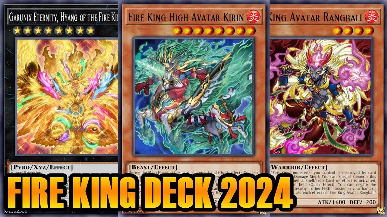 YGOPRO FIRE KING DECK 2024