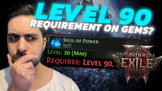 Gems now have HIGHER Level Requirements? - Lightning Skill Teaser Path of Exile 2