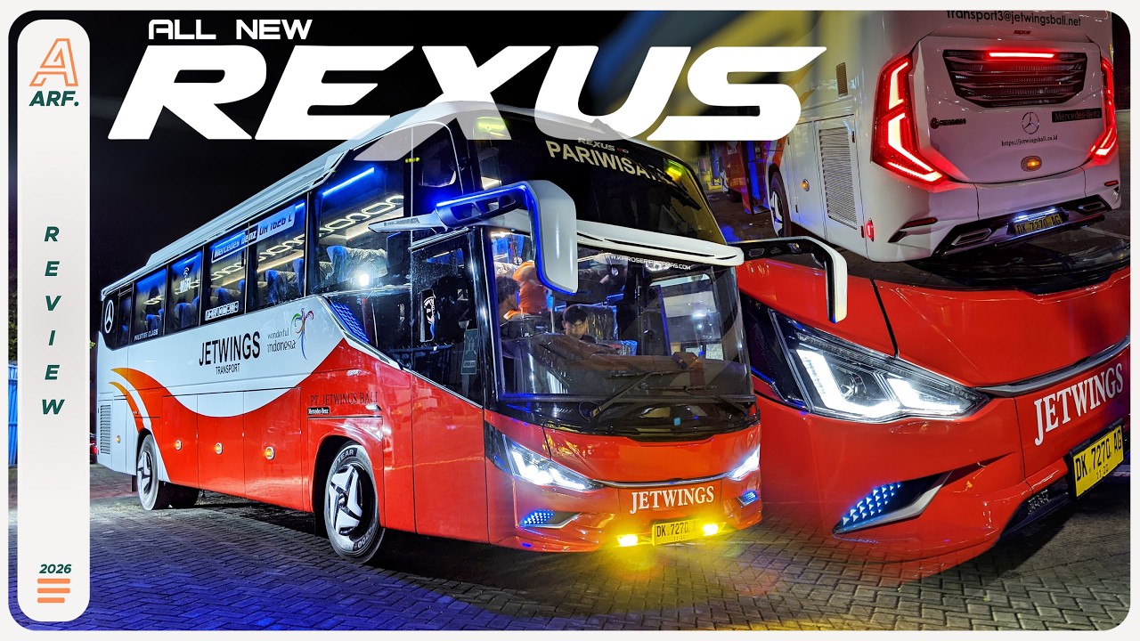 REXUS TERBARU MAKIN GANTENG !! Inilah New REXUS 8D Dari Karoseri Piala Mas