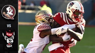 Florida State vs. NC State  Football Highlights (2018)