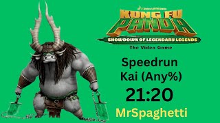 Kung Fu Panda: Showdown of Legendary Legends (Kai) (Any%) Speedrun 21:20.000