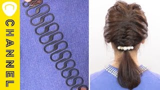 【ヘアアレンジ】引っ張るだけ！インスタで話題の簡単ヘアアレンジ＊ヘアグッズ＊ヘアアイテム＊ブレイドハンガー