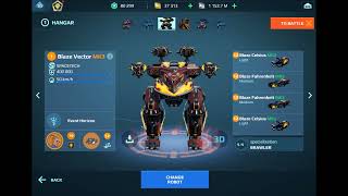 War Robots | Vector, Titan Waymaker, Drone Tensor, MAX LEVEL | WR