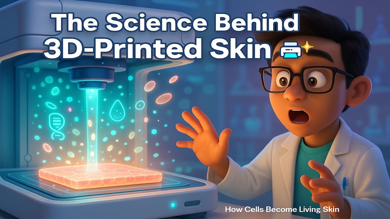 How Scientists 3D-Print Human Skin — The Science Transforming Burn ...