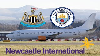 LIVE Planespotting MAN City depart Newcastle Airport | 21st August 2022