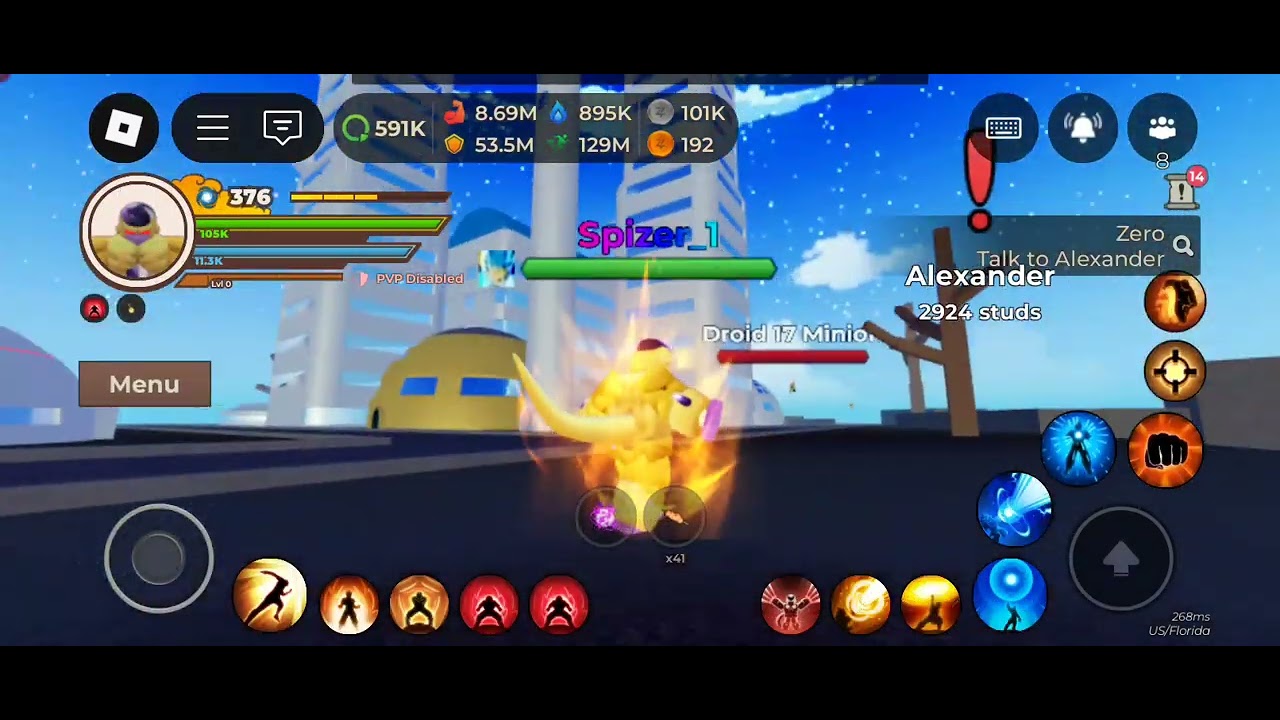 Showcase of my Golden Artifact in Dragon blox