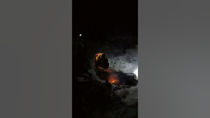 Бушкрафт в зимнем лесу