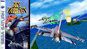 Sky Target ... (Sega Saturn) Gameplay Peek