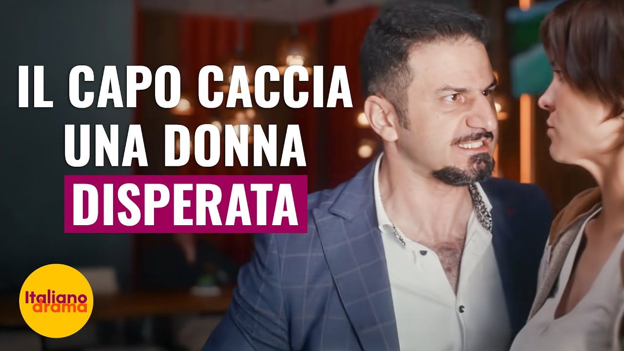 Il capo caccia una donna disperata | @Drama Italiano