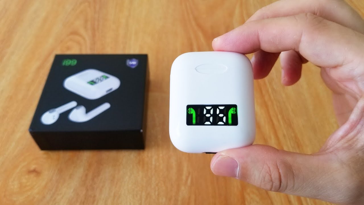 New AirPods Replica With LCD Display i99 + Buying & Testing 😲😃 - YouTube