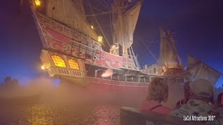 4K Pirates Of The Caribbean Full Ride Excellent Low Light Disneyland 2015