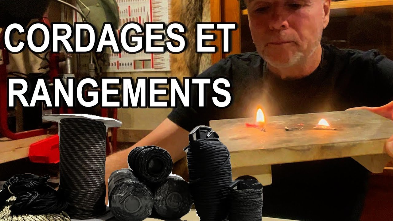 CORDAGES ET RANGEMENTS #astuce #survie #rockwoodsurvie