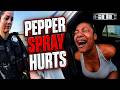 Pepper Spray Triggers an Absolute Meltdown