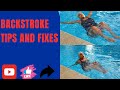 Backstroke Tips & Fixes | Your Questions are Answered! #youtube #backstroke #video #youtubevideo