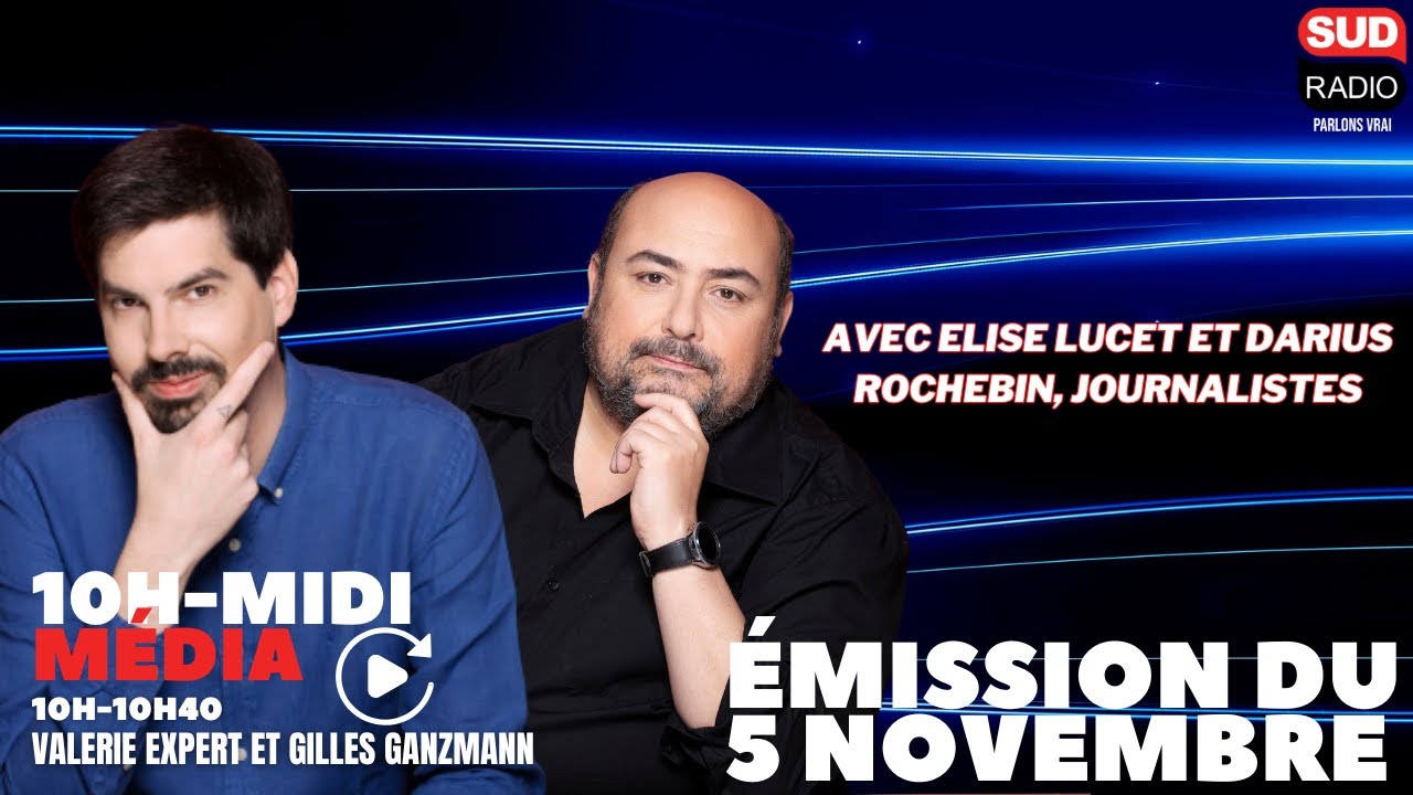 Élise Lucet est l'invité de l'émission débat du 5 novembre 2024