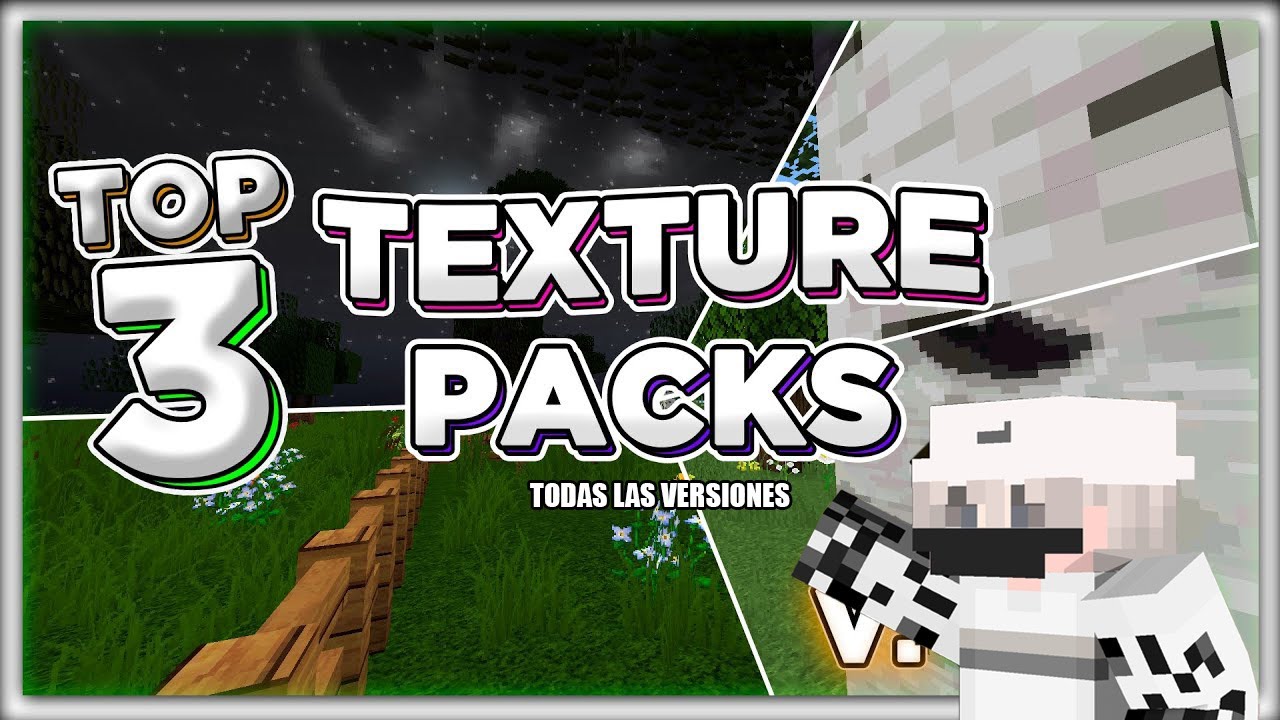 TOP 3 MEJORES TEXTURE PACKS para SKYWARS, PVP y UHC - YouTube