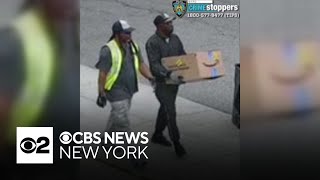Images show suspects in fake delivery home invasion in Queens