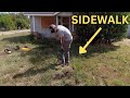 BURIED Sidewalk DISCOVERED After YEARS of NEGLECT