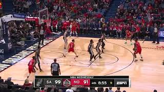 Zion Williamson Scores 17 Straight In 4Th Pelicans Debut