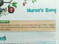 Nurse S Song English Class 4 