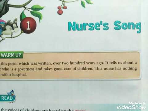 Nurse S Song English Class 4 