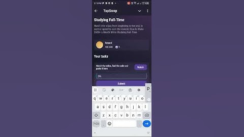 How To Make $5000 + A Month while Studying Full-time | Tapswap Video Code | November 4, 2024