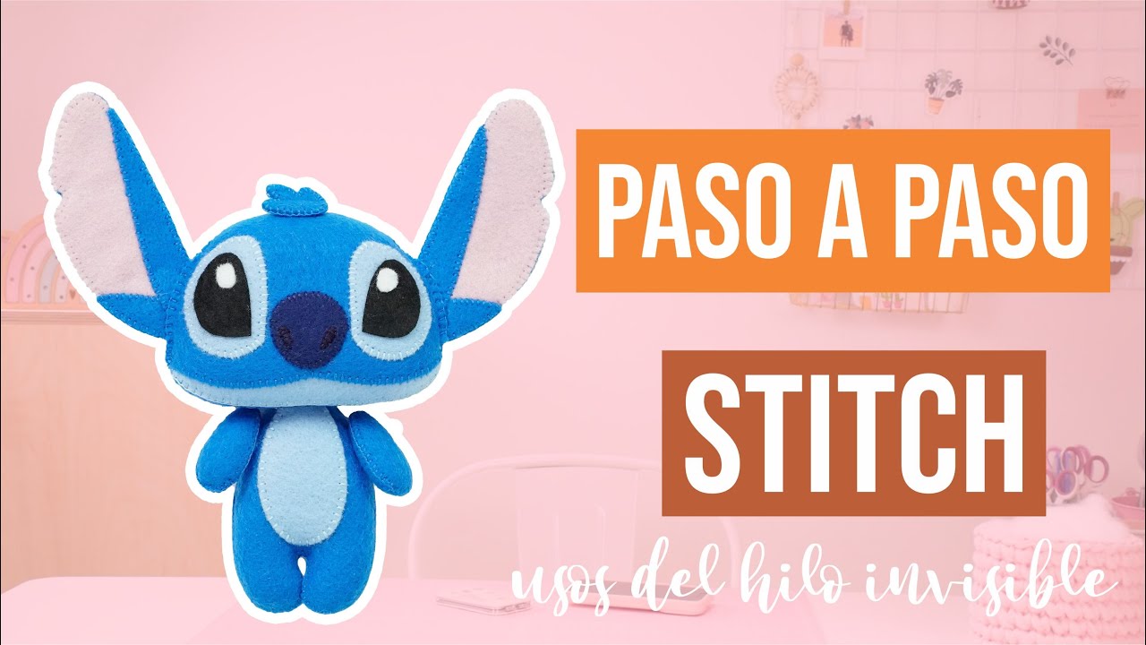 Cómo hacer a Stitch en fieltro