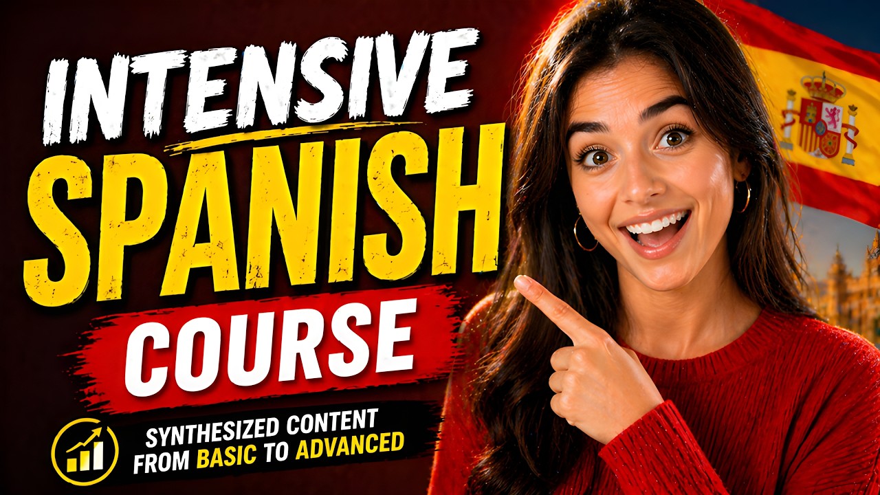 Intensive Spanish Course: From Beginner to Advanced (Speak Fluently ...