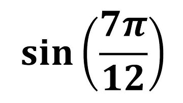 sin(7pi/12)