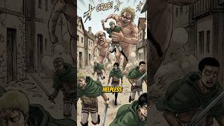 Life before ODM gear in attack on titan!?