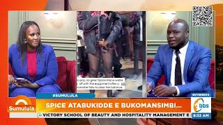 Spice Diana Akuulise n'Ebyuma bya DJ e Bukomansimbi Lwakugaana ku Musasula Ssente ze . #Sumulula