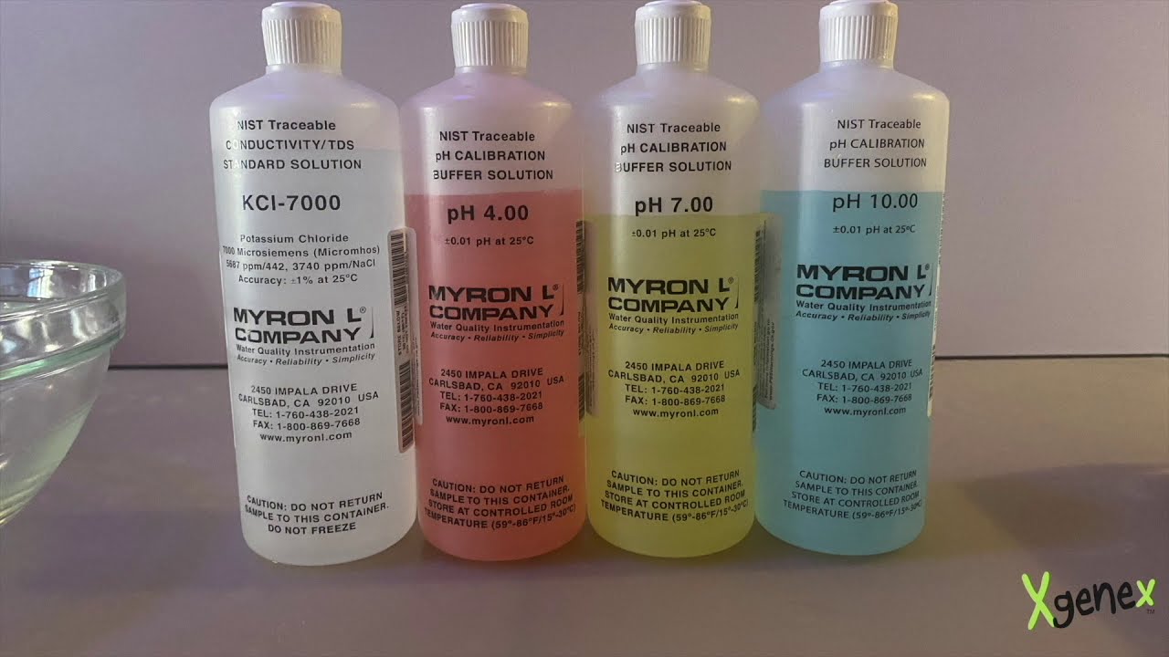 Calibrating the Myron L pH Meter YouTube