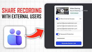 How to Share Microsoft Teams Recording with External Users (Full Guide)