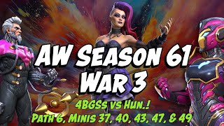 Plot Twist - I'm on Path 6 – Nico, Ironheart & Bastion Take Over | MCOC AW S61 War 3